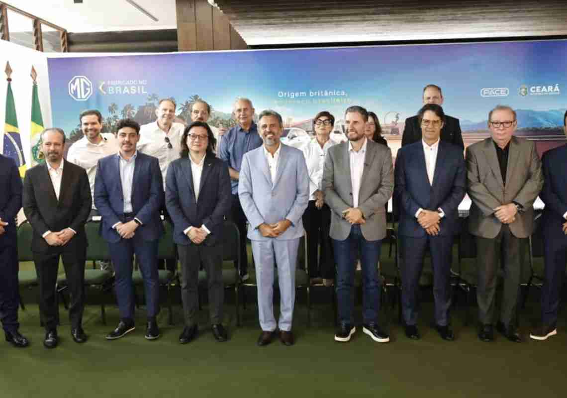 Ceará fortalece Polo Automotivo com produção de veículos elétricos da MG Motor